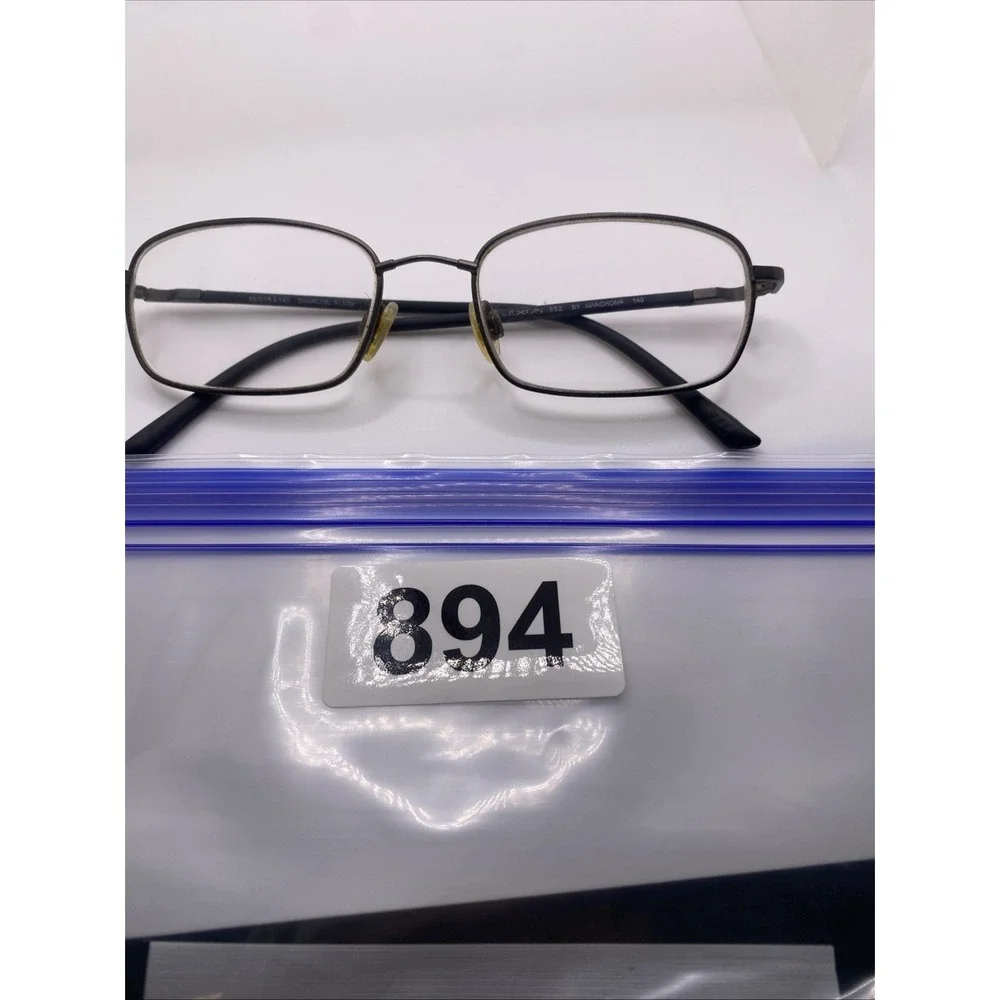 Flexon Eyeglasses FRAME ONLY 53-18-140 Full Rim Charcoal Black 894